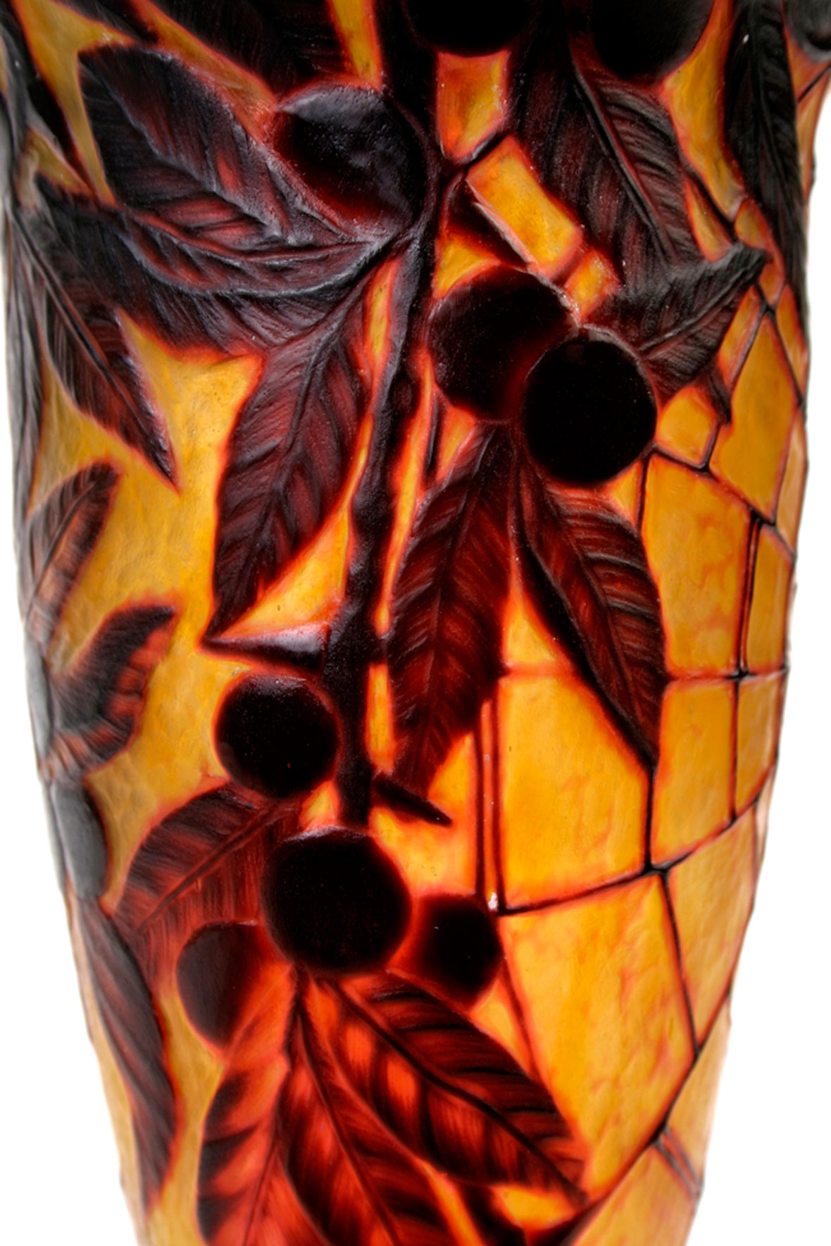 Daum Spider Vase